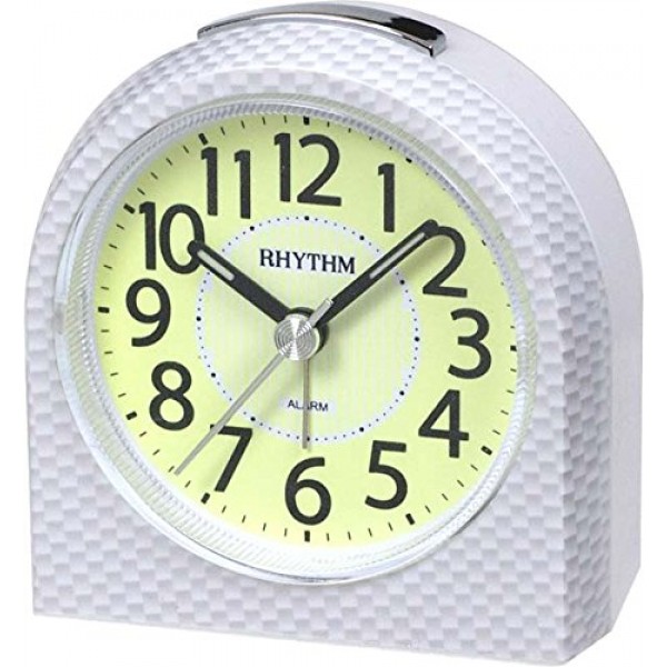 Rhythm Value Added Beep Alarm Clock Beep Alarm,Snooze,Light,Luminous Dial,Silky Move Analog Rhythm Value Added Beep Alarm Clock Beep Alarm,Snooze,Light,Luminous Dial,Silky Move Analog